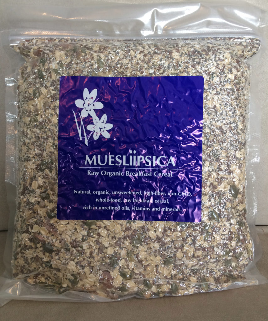 Muesliipsica Raw Organic Breakfast Cereal